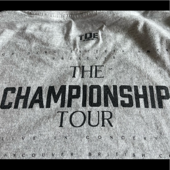 TDE Championship Tour shirt size small - Picture 7 of 7